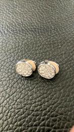 Strass clips, Ophalen of Verzenden, Zo goed als nieuw, Zilver, Overige materialen