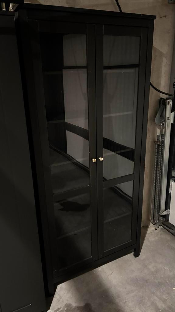 Mooie Vitrinekast met Glasdeuren, Huis en Inrichting, Kasten | Vitrinekasten, Gebruikt, 150 tot 200 cm, 50 tot 100 cm, 25 tot 50 cm