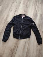 Prachtig, stoer zwart jasje met rits, maat S. Bershka vest., Kleding | Dames, Onb, Maat 36 (S), Onb, Zwart