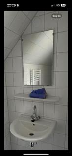 Moet weg !!! Badkamer Wasbak Compleet, Ophalen of Verzenden, Gebruikt, Chroom, Wastafel