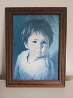 Schilderij prent huilende jongen huilend kind Bragolin, Ophalen of Verzenden