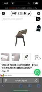 Yossi Eetkamerstoel - Stijlvol & Comfortabel (4stuks), Huis en Inrichting, Stoelen, Ophalen, Japandi, hk living, by boo, woood, urban nature culture