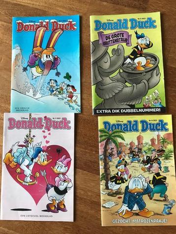 16 Donald Duck vrolijk weekblad 2023 + 2021 en nr. 48 2016