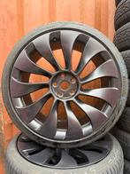 #144SET TESLA MODEL Y 21’’ VELGEN+ZOMERBANDEN  AKTIE PRIJS, Auto-onderdelen, Banden en Velgen, Gebruikt, 255 mm, Banden en Velgen