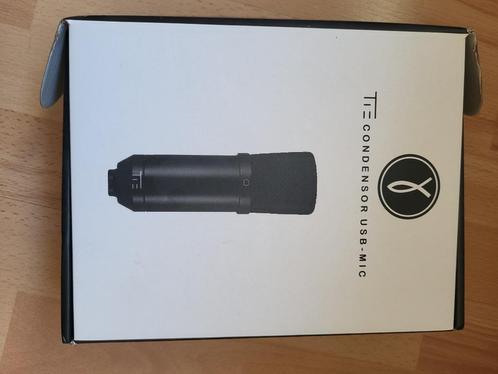 TIE Condensor USB-microfoon. Deze condensatormicrofoon is, Muziek en Instrumenten, Microfoons, Studiomicrofoon, Ophalen of Verzenden