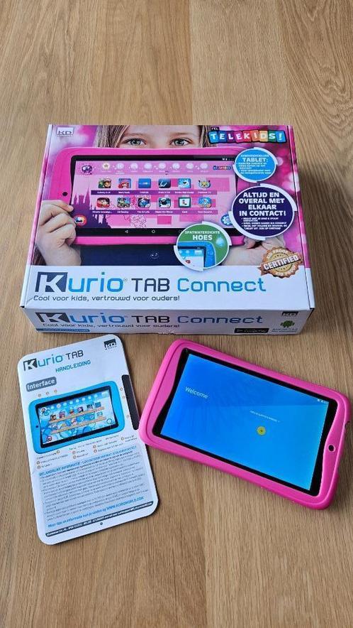 Kindvriendelijke Kurio Connect Tablet (roze beschermhoes), Computers en Software, Android Tablets, Gebruikt, Wi-Fi, 7 inch of minder