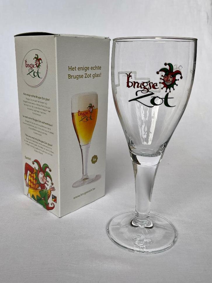 bierglas Brugse Zot van Ritzenhoff Cristal, Verzamelen, Biermerken, Nieuw, Glas of Glazen, Overige merken, Ophalen of Verzenden