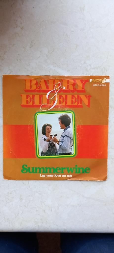 BARRY & EILEEN  /  summerwine   1978, Cd's en Dvd's, Vinyl Singles, Zo goed als nieuw, Single, Pop, Ophalen of Verzenden