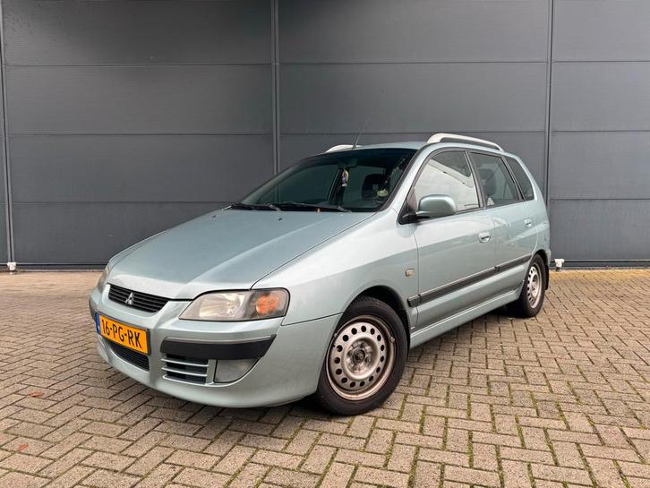 Mitsubishi Space Star 1.6 Comfort 2004 Grijs, Auto's, Mitsubishi, Particulier, Space Star, Benzine, D, MPV, Handgeschakeld, Origineel Nederlands