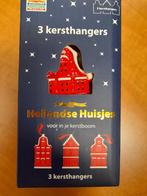 Kersthuisjes 3 kersthangers postcodeloterij 2025 NIEUW, Verzamelen, Supermarktacties, Albert Heijn, Ophalen of Verzenden