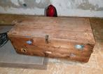 Grote rustieke houten kist 124lx56dx50h, Huis en Inrichting, Woonaccessoires | Kisten, Ophalen, Gebruikt, 50 tot 100 cm, 50 tot 75 cm