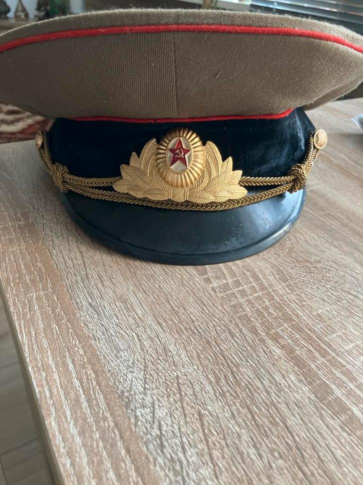 Russische leger pet, Verzamelen, Militaria | Algemeen, Overige soorten, Helm of Baret, Azië, Ophalen of Verzenden