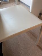 2×TEODORES Eetkamerstoel, wit, Huis en Inrichting, Stoelen, Twee, Wit, Ophalen of Verzenden, Zo goed als nieuw