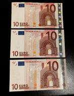 3x €10,- met de 3 verschillende handtekening, Ophalen of Verzenden, Overige landen