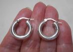 Zilveren vintage oorringen nr.1797, Hangers, Verzenden, Zo goed als nieuw, Zilver