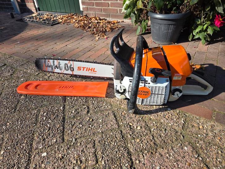 Stihl ms 461 kettingzaag motorzaag., Tuin en Terras, Hand-tuingereedschap, Zo goed als nieuw, Ophalen of Verzenden