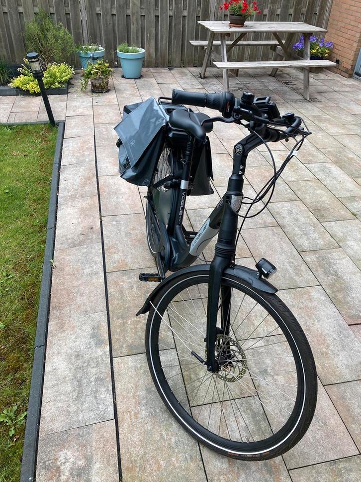 Prachtige Vogue elektrische fiets te koop!, Fietsen en Brommers, Elektrische fietsen, Zo goed als nieuw, Qwic, 47 tot 51 cm, 50 km per accu of meer