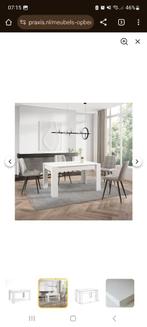 Nieuwe eettafel wit 140x90 van Skraut Home, Huis en Inrichting, Rechthoekig, Nieuw, 200 cm of meer, 50 tot 100 cm