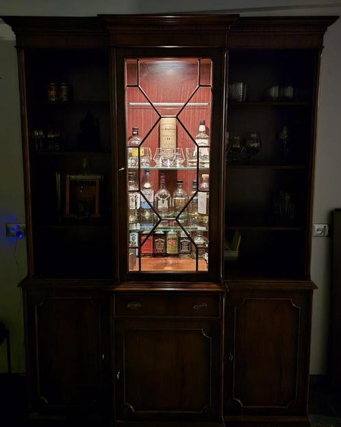 Antieke cabinet/buffetkast van Mahonie hout, Antiek en Kunst, Antiek | Meubels | Kasten, Ophalen