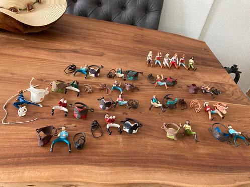 Schleich paarden ruiters, Verzamelen, Dierenverzamelingen, Zo goed als nieuw, Beeldje of Figuurtje, Paard, Ophalen of Verzenden