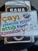 Turks Tekstbord grappig, Ophalen of Verzenden