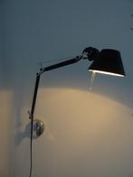 wandlamp artemide tolomeo micro zwart, Huis en Inrichting, Lampen | Wandlampen, Ophalen of Verzenden, Zo goed als nieuw, Metaal
