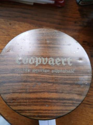 Vintage D.E. Blik Coopvaert zachte geurige Pijptabak,(adv305 beschikbaar voor biedingen