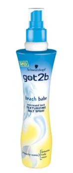 Schwarzkopf Got2b Beach Babe Mermaid Look Texturizing Salt S, Ophalen of Verzenden, Nieuw, Gel, Wax, Haarlak of Mousse
