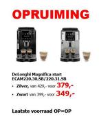 Nieuwe Delonghi Magnifica Start volautomaten, Witgoed en Apparatuur, Koffiezetapparaten, Ophalen, 10 kopjes of meer, Koffiebonen