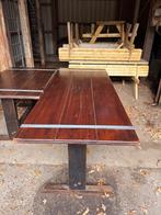 kloostertafels, Huis en Inrichting, Tafels | Eettafels, Ophalen, Gebruikt, 50 tot 100 cm, 150 tot 200 cm