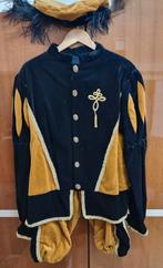 2 Luxe Velourse Pietenpakken Oker/Zwart & Lila/Zwart Maat L, Diversen, Ophalen of Verzenden, Nieuw