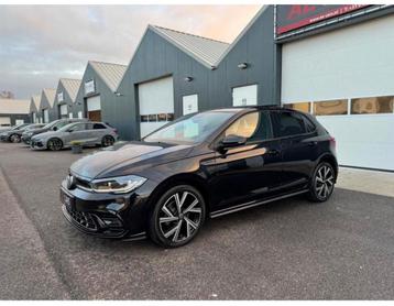Volkswagen Polo 1.0 TSI 110pk Dsg-7 2021 Zwart 3x-Rline Pano beschikbaar voor biedingen