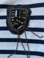 Uno Due jurk wit met streep mt. M, Maat 38/40 (M), Wit, Ophalen of Verzenden, Zo goed als nieuw