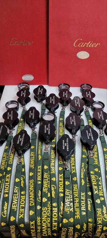 Juweliers loupe met exclusieve Lanyards . beschikbaar voor biedingen