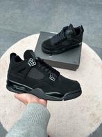 Jordan 4 Black Cat, Kleding | Heren, Schoenen, Zwart, Nieuw, Ophalen of Verzenden, Sneakers of Gympen