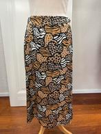 La Fee Atelier Maraboutee rok maat M 38 bruin ecru maxi, Ophalen of Verzenden