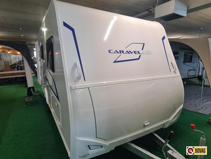 Caravelair Alba Family 466 MET O.A. VOORTENT & MOVER, Caravans en Kamperen, Caravans, Bedrijf, tot en met 6, 750 - 1000 kg, Standaardzit