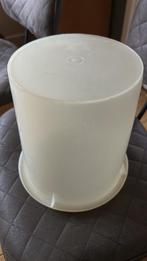 Tupperware Emmer, Ophalen of Verzenden, Gebruikt, Kunststof, Met deksel