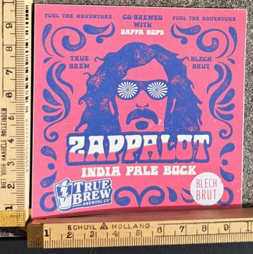 Etiket sticker Zappalot Indian Pale Bock TrueBrew München  beschikbaar voor biedingen