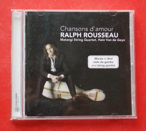Ralph Rousseau Chansons d'amour met Matangi String Quartet, Cd's en Dvd's, Cd's | Klassiek, Gebruikt, Overige typen, Classicisme