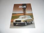 brochure Peugeot 304 Break  1980, Ophalen of Verzenden, Zo goed als nieuw, Peugeot