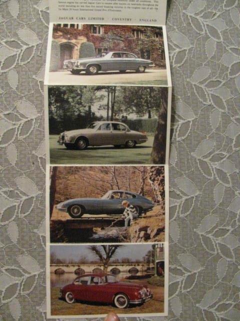 200 Jaguar vouwfoldertje, Boeken, Auto's | Folders en Tijdschriften, Gelezen, Overige merken, Ophalen of Verzenden