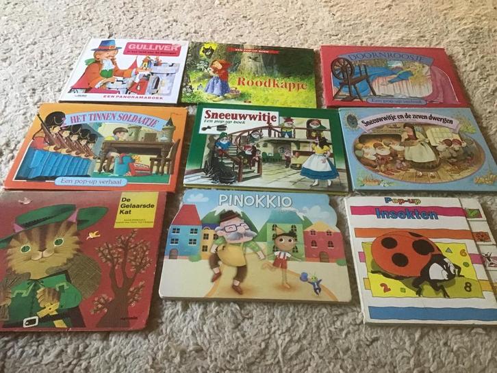 Collectie Sprookjes Pop-Up Boeken opbr giro555, Boeken, Kinderboeken | Jeugd | onder 10 jaar, Gelezen, Sprookjes, Ophalen of Verzenden