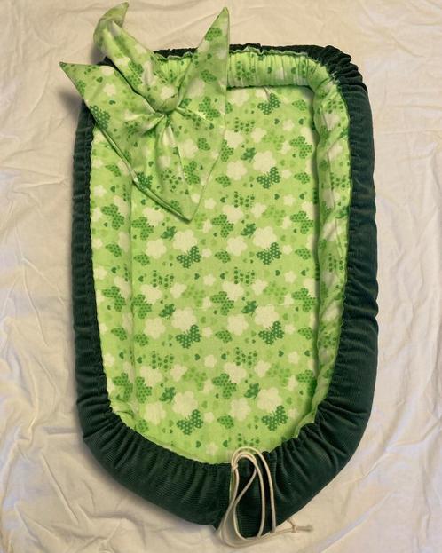 Babynestje groene vlinders/donkergroen met tuttepopje, Kinderen en Baby's, Dekens, Slaapzakjes en Inbakerproducten, Nieuw, Overige typen