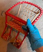 Oud poppen fietsstoeltje, hout, Kinderen en Baby's, Speelgoed | Poppen, Ophalen, Gebruikt, Babypop