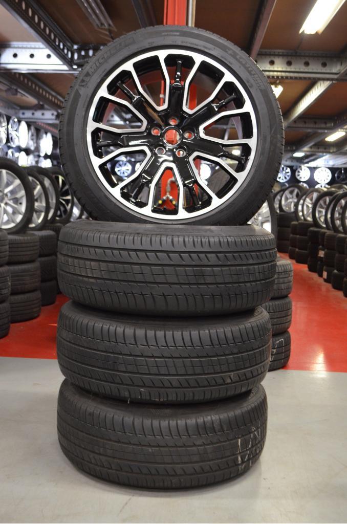 21" Range Rover L405 Velgen 5x120 + Zomerbanden + TPMS, Auto-onderdelen, Banden en Velgen, Banden en Velgen, Zomerbanden, 21 inch