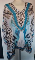 Mooie tuniek met vlindermouw, Ophalen of Verzenden, Zo goed als nieuw, Maat 46/48 (XL) of groter