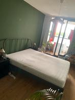 Bed 160x200 - frame, lattenbodems + matras, Ophalen, Gebruikt, Tweepersoons, 200 cm