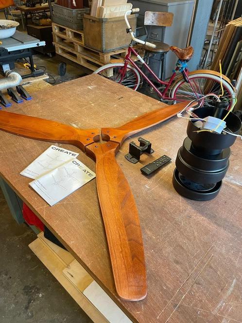 Create Plafondventilator met ledverlichting Wind Stylance, Antiek en Kunst, Curiosa en Brocante, Ophalen