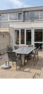 Tuintafel te koop, Ophalen, Gebruikt, Rechthoekig, Metaal